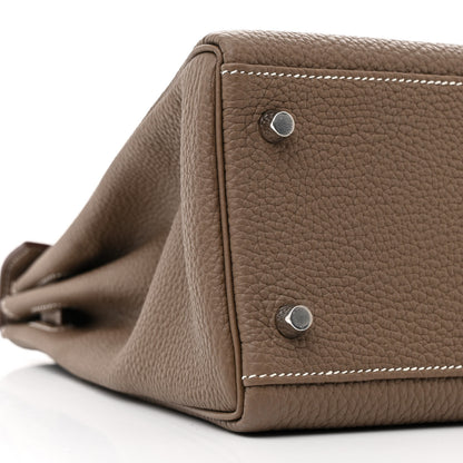 Hermes Togo Kelly Retourne 32 Etoupe 9 of 13
