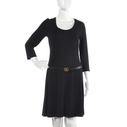 Gucci Calfskin Double G 20mm Belt 90 36 Black 2 of 6