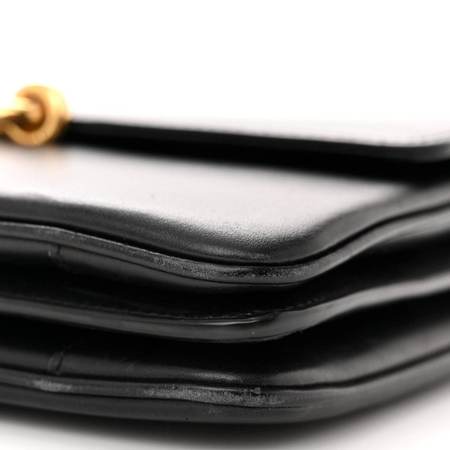 Saint Laurent Smooth Calfskin Le Maillon Satchel Black 11 of 14