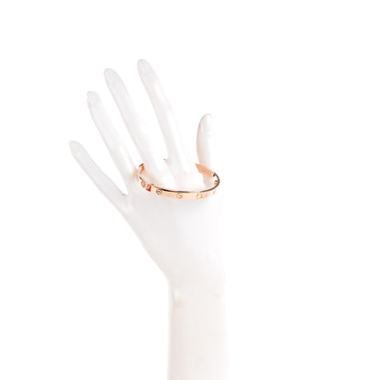 Cartier 18K Pink Gold LOVE Bracelet 17 3 of 6