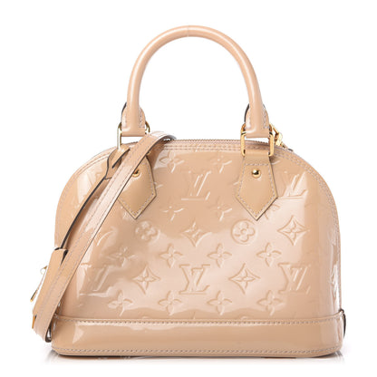 Louis Vuitton Vernis Alma BB Dune 1 of 9