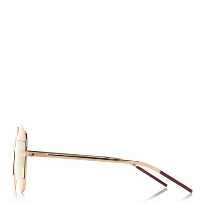 Christian Dior Split 1 Aviator Sunglasses Gold 3 of 7