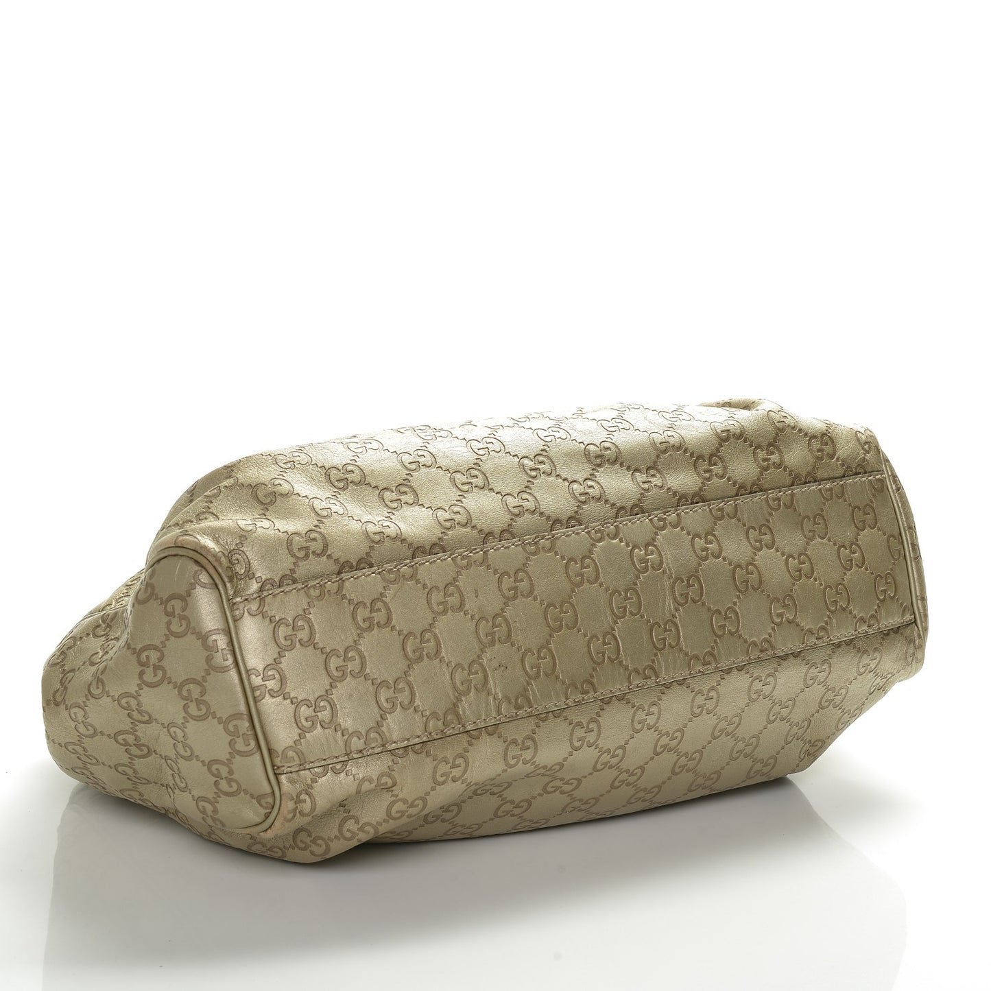 Guccissima Medium Sukey Tote Champagne