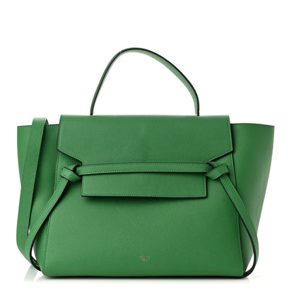 Celine Grained Calfskin Mini Belt Bag Mint 1 of 10