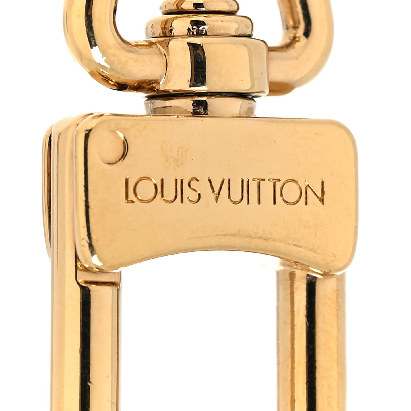 Spring Street Bag Charm Key Holder Gold