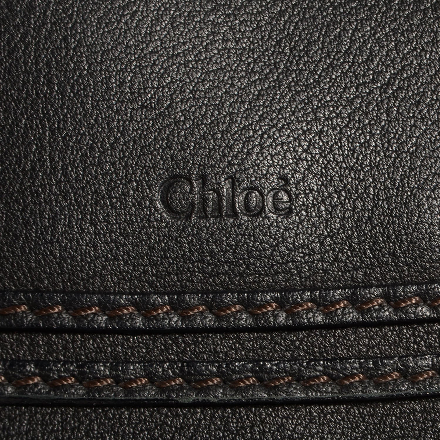 Chloe Calfskin Medium Marcie Satchel Black 8 of 8