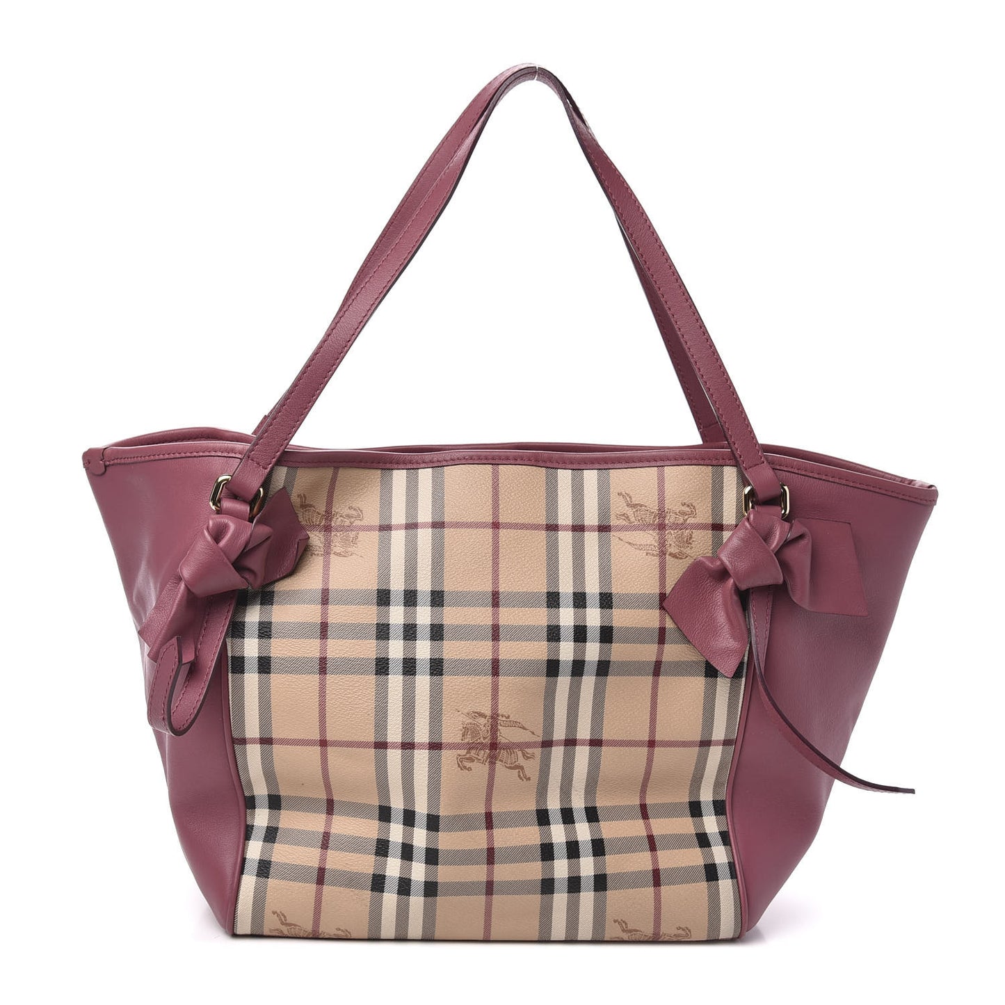 Haymarket Check Bow Canterbury Tote Pink