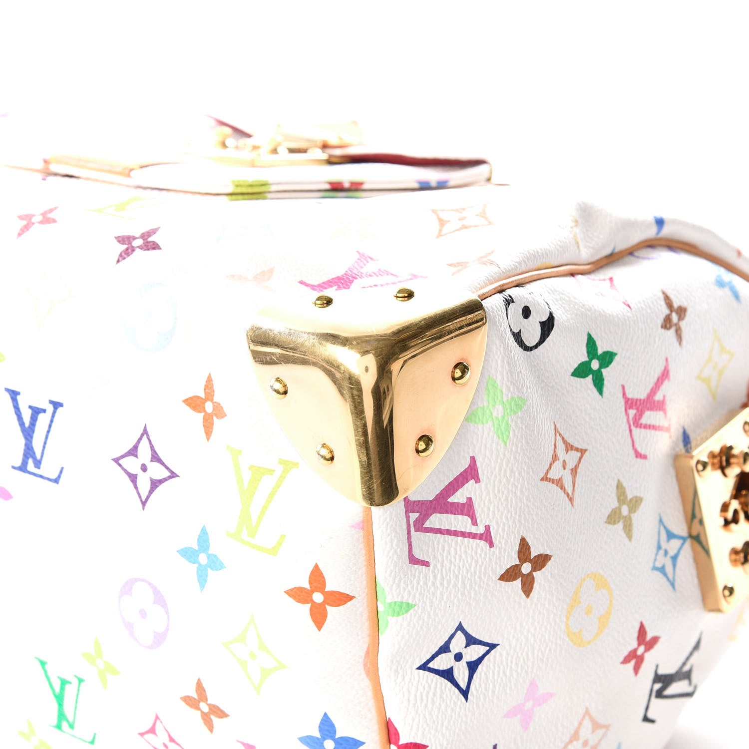 Louis Vuitton Monogram Multicolor Speedy 30 White 6 of 14
