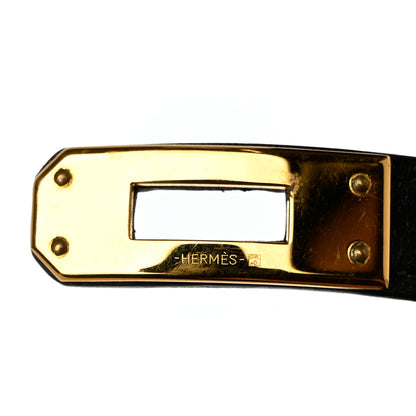 Hermes Box Kelly Double Tour Bracelet T3 Black 7 of 8