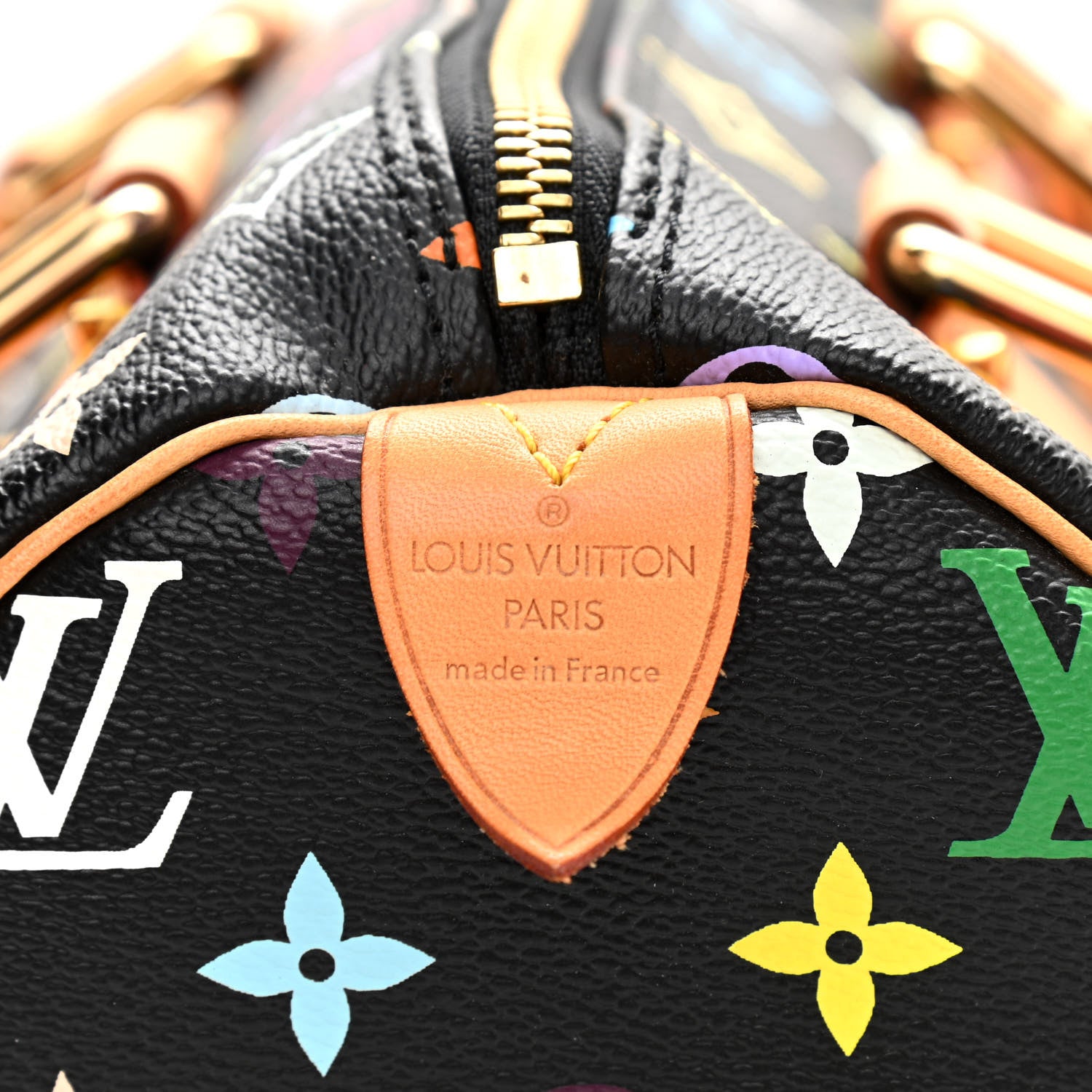 Louis Vuitton Monogram Multicolor Speedy 30 Black 7 of 11