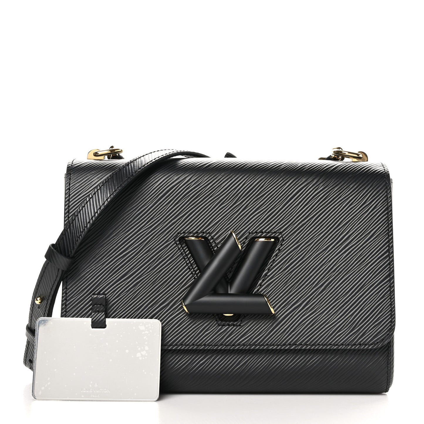 Epi Twist Shoulder Bag MM Black
