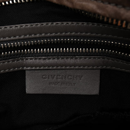 Givenchy Tumbled Sheepskin Medium Pandora Charcoal 7 of 12