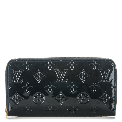 Louis Vuitton Vernis Zippy Wallet Blue Infini 1 of 7
