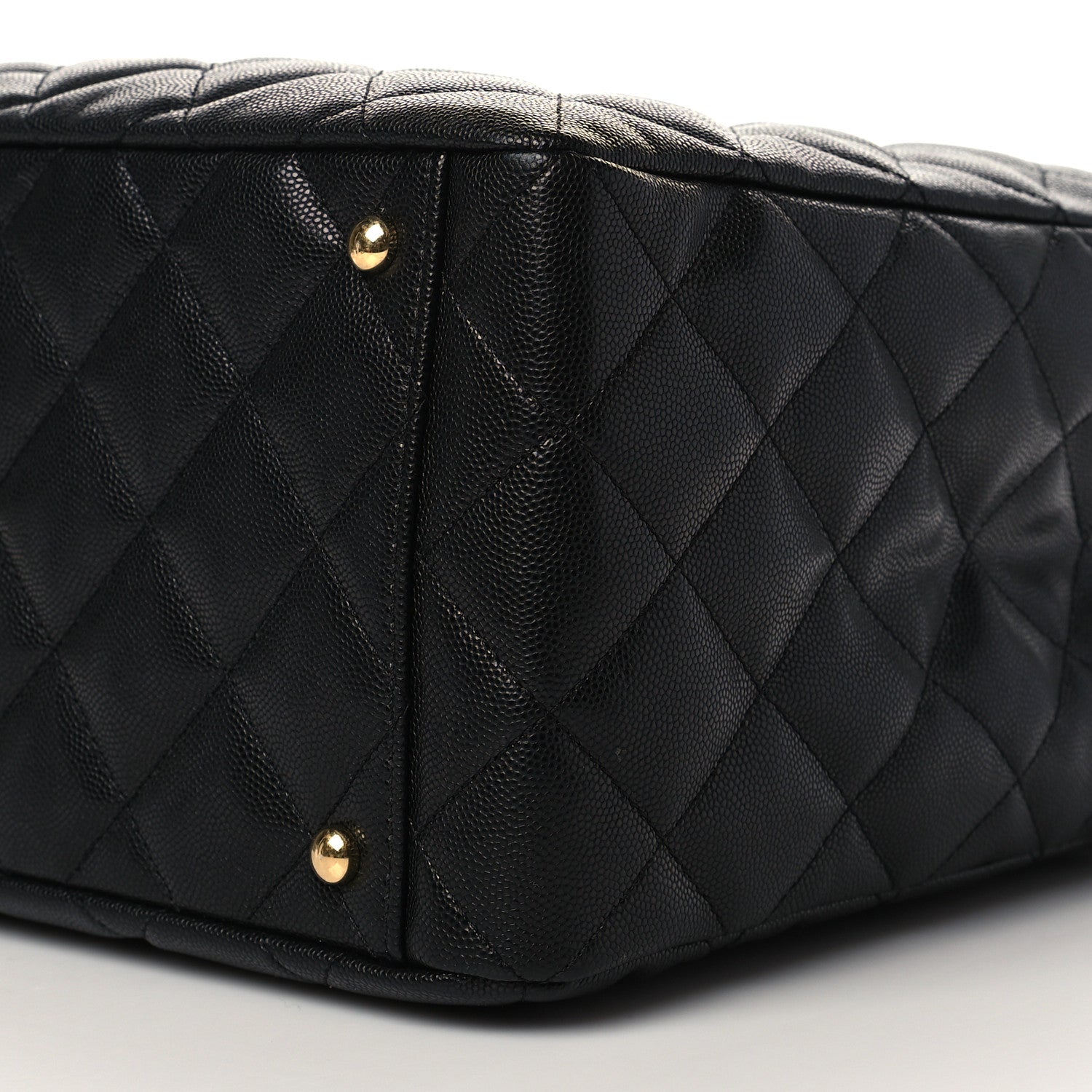 Chanel Caviar Quilted Large Classic Shopping Tote Black 9 of 10