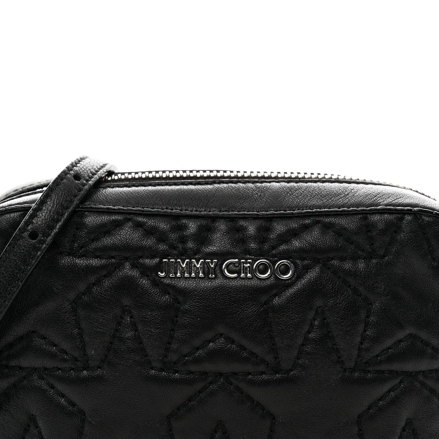 Calfskin Star Haya Camera Bag Black