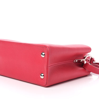 Louis Vuitton Taurillon Capucines Studs PM Bougainvillea 9 of 10