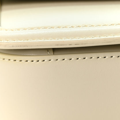 Saint Laurent Box Calfskin Monogram Medium Solferino Satchel Crema Soft 10 of 11