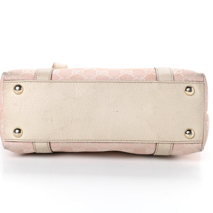Gucci Monogram Small Abbey Tote Pink 15 of 19