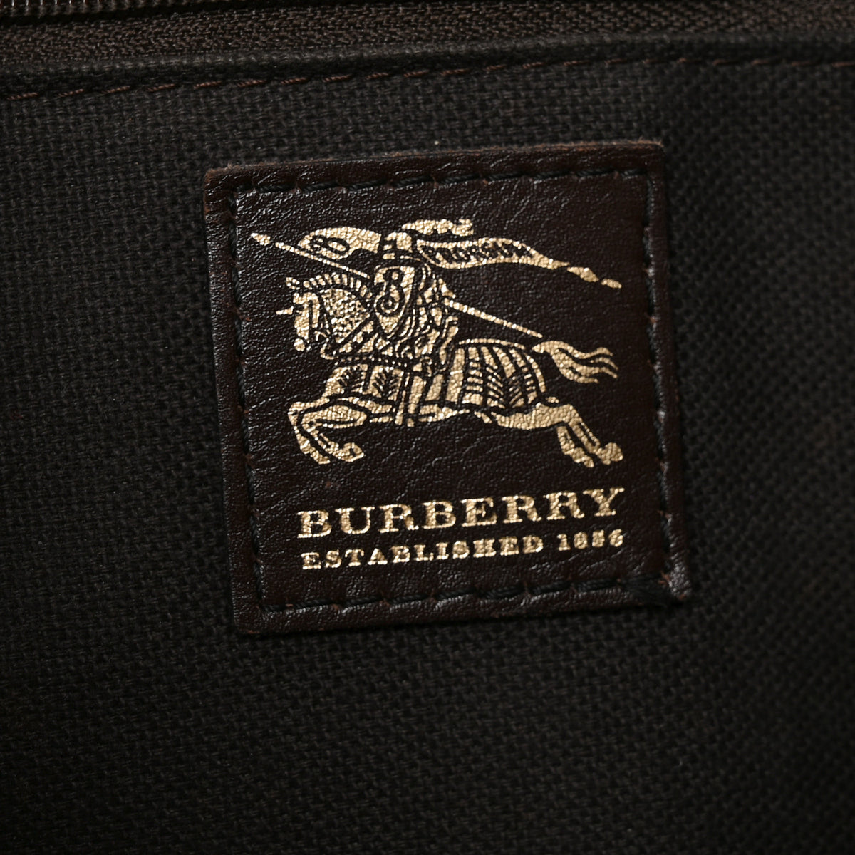 Burberry Haymarket Check Hobo 6 of 9