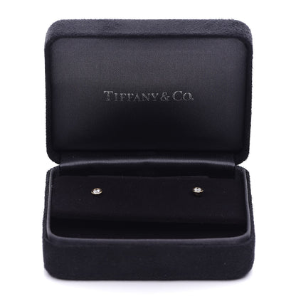 Tiffany 18K Yellow Gold Diamond .16ctw Elsa Peretti Diamonds By The Yard Earrings 6 of 7