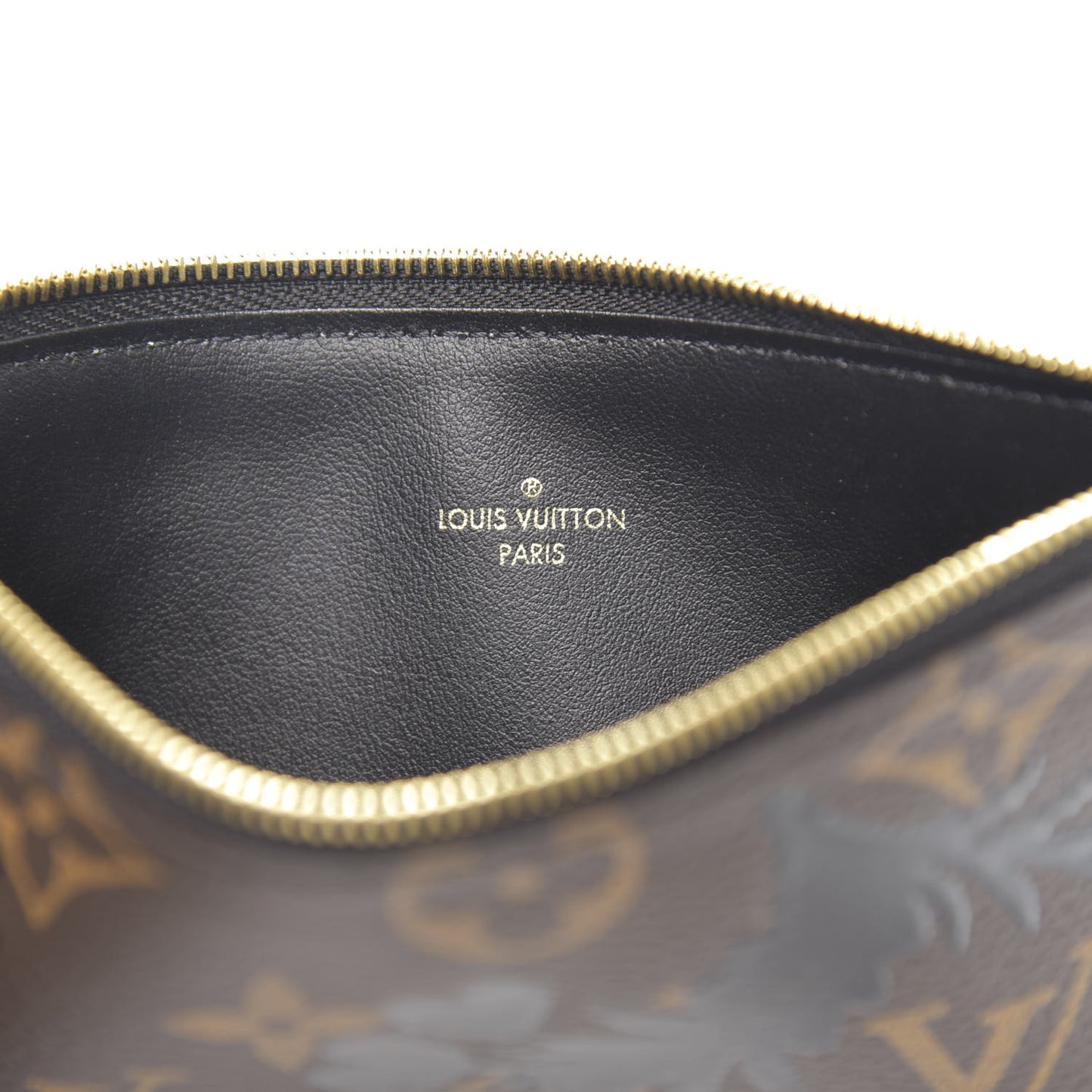 Monogram Blossom Felicie Chain Wallet Zippered Insert