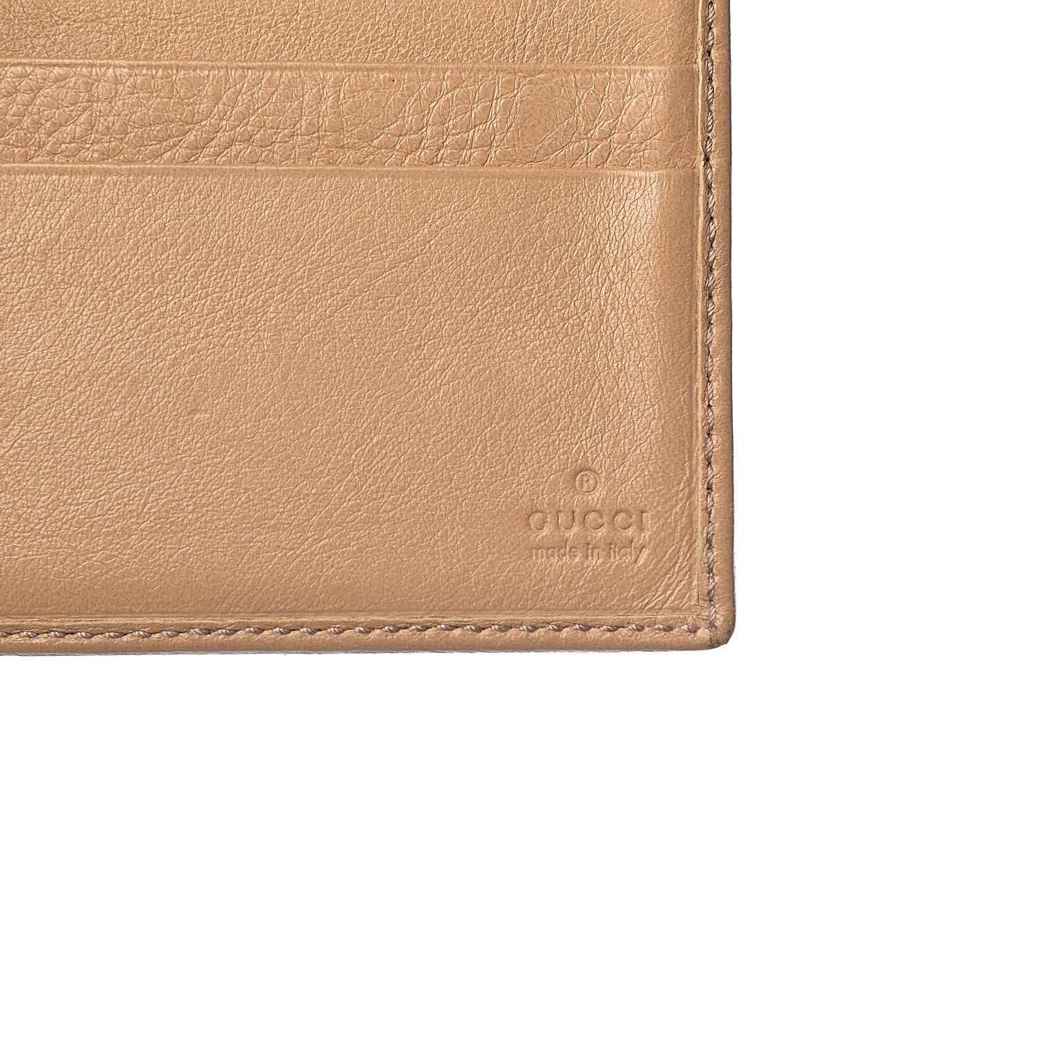 Gucci Mens Monogram Hysteria Bi-Fold Wallet Brown 6 of 10