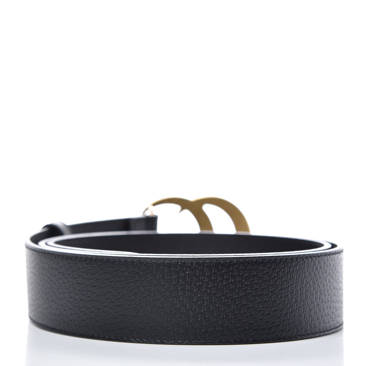 Textured Calfskin Double G 40mm Belt 105 42 Black