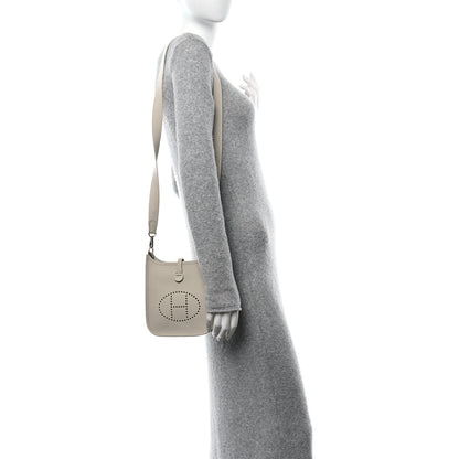 Hermes Taurillon Clemence Amazone Evelyne TPM Beton 3 of 10