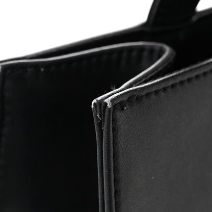 Telfar Vegan Leather Medium Shopping Bag Black 12 of 13