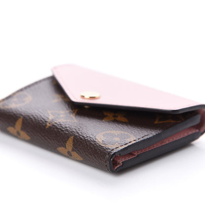 Louis Vuitton Monogram Zoe Wallet Rose Ballerine 9 of 11