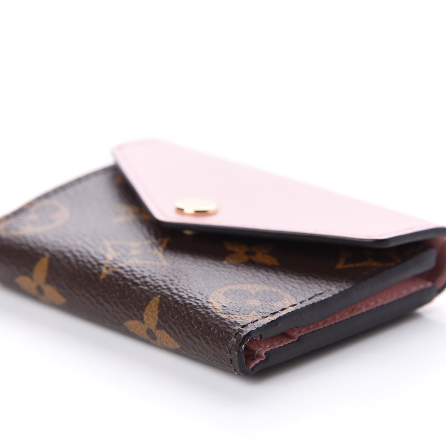 Louis Vuitton Monogram Zoe Wallet Rose Ballerine 9 of 11