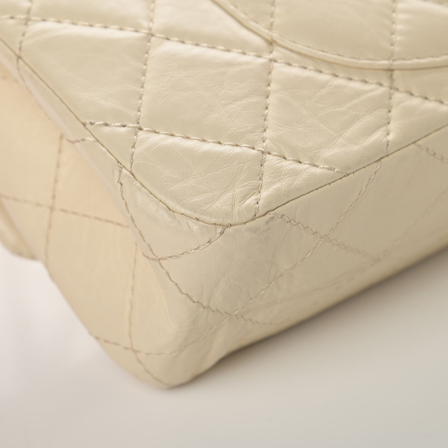 Chanel Aged Calfskin Quilted 2.55 Reissue 227 Flap Beige 14 of 15