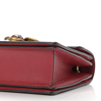 Gucci GG Supreme Monogram Small Queen Margaret Top Handle Bag Red 10 of 10