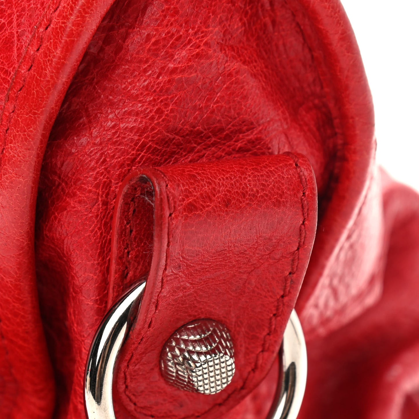 Agneau Arena Giant 12 Silver Hardware Part Time Coquelicot Rouge Coquelicot
