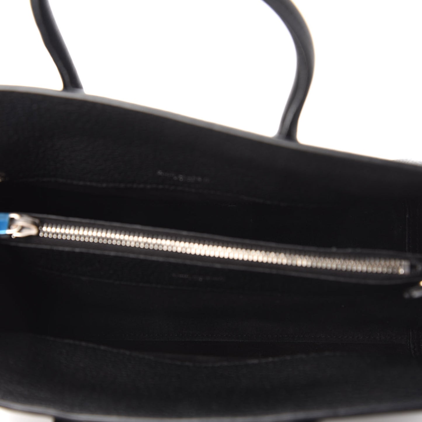 Grained Calfskin Baby Sac De Jour Souple Black