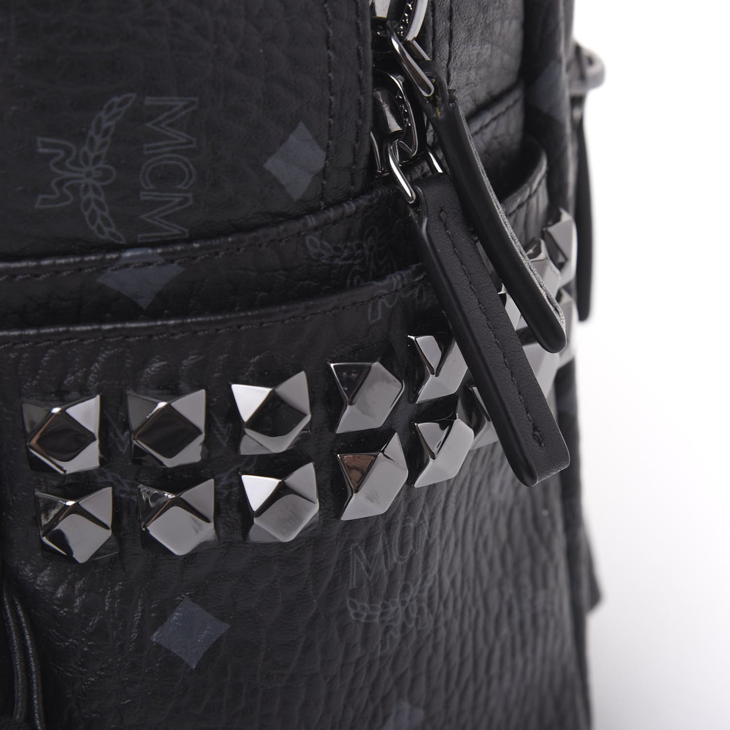 Visetos Small Side Stud Stark Backpack Black