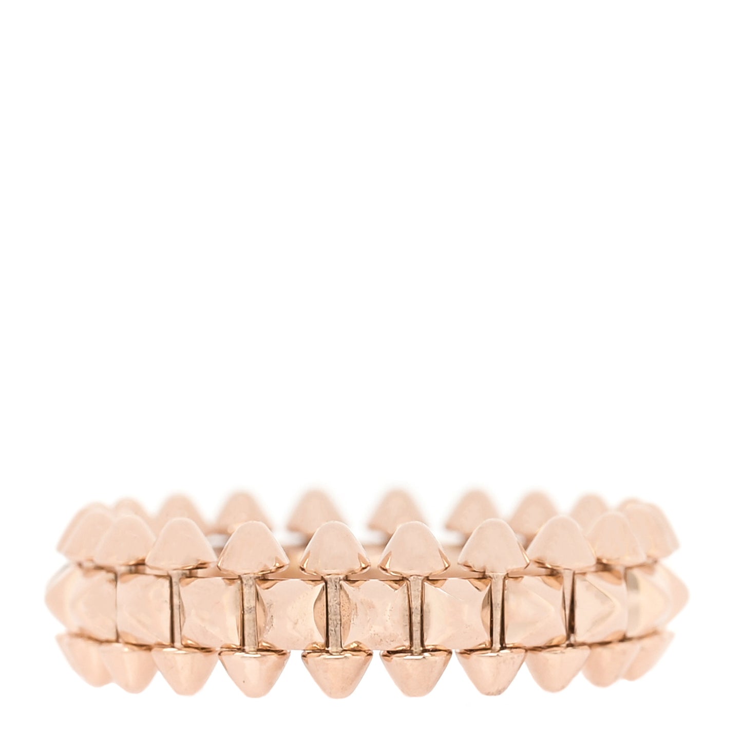 18K Pink Gold SM Clash De Cartier Ring 52 6