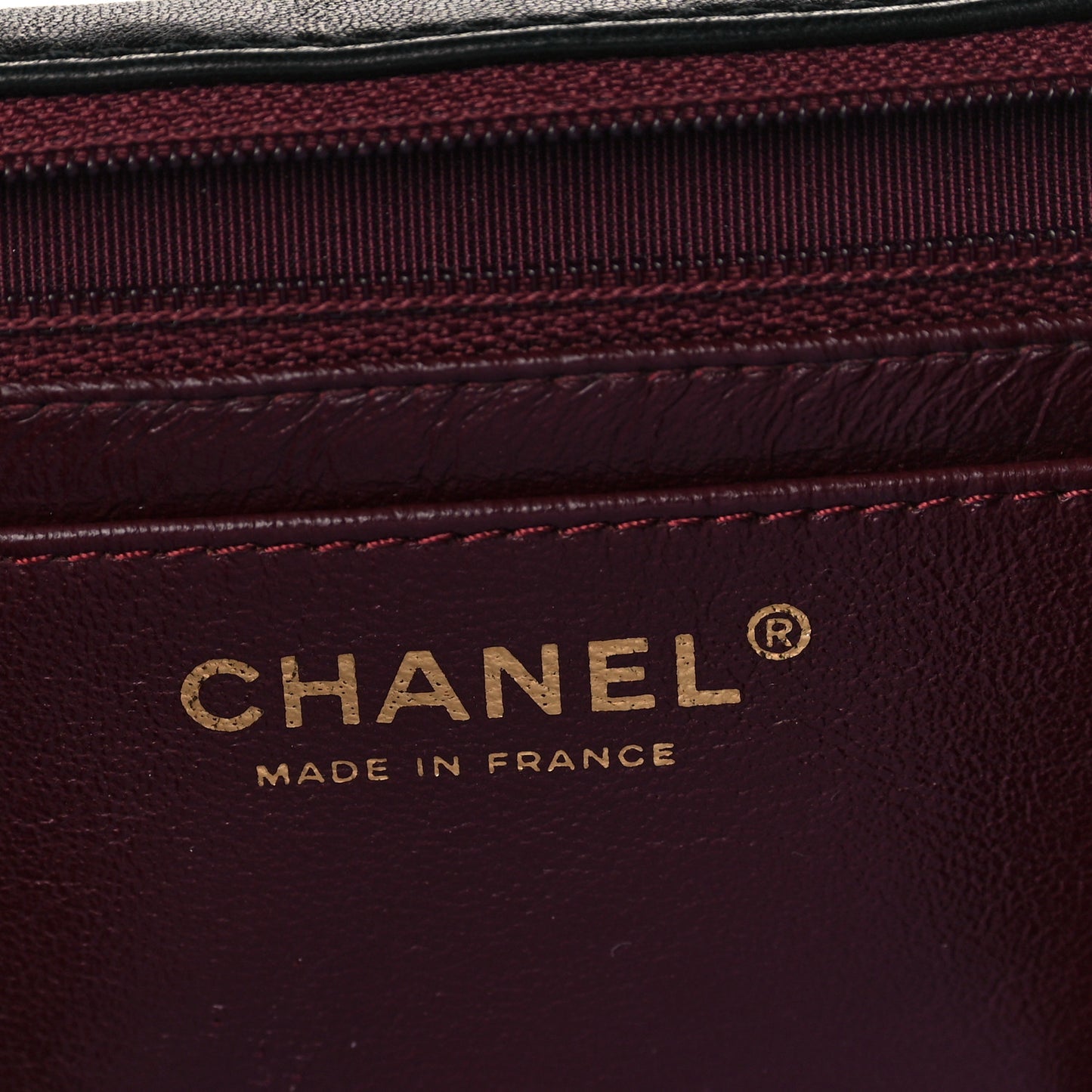 Washed Lambskin Quilted Maxi Single Flap Black