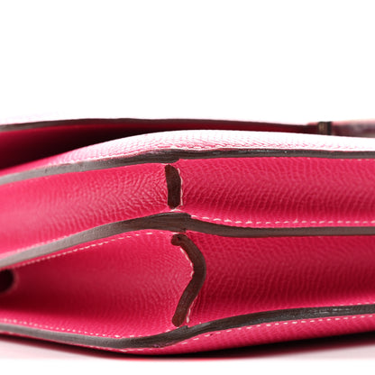 Hermes Epsom Constance Elan 25 Rose Tyrien 10 of 11