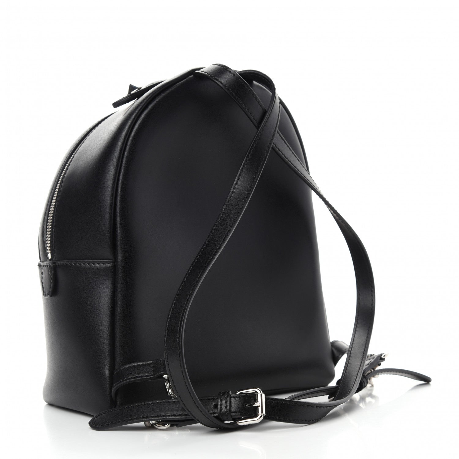 Fendi Vitello Liberty Pearl Romantic Bow Mini Backpack Black 3 of 10