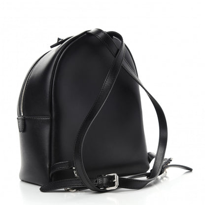 Fendi Vitello Liberty Pearl Romantic Bow Mini Backpack Black 3 of 10