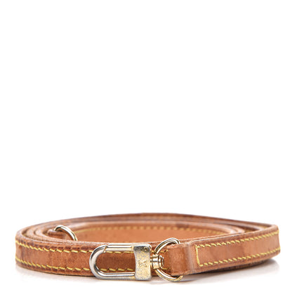 Louis Vuitton Vachetta 12mm Long Shoulder Strap VVN 1 of 5