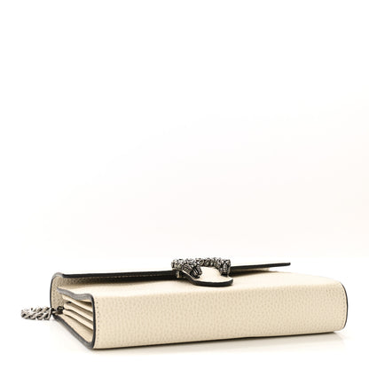Gucci Dollar Calfskin Mini Dionysus Chain Wallet Mystic White 4 of 10