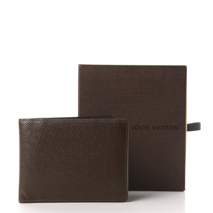 Louis Vuitton Taiga Porte-Billets 6 Card Wallet Grizzli 8 of 8