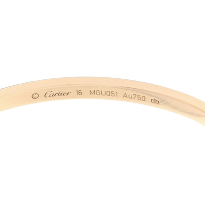 Cartier 18K Yellow Gold Small LOVE Bracelet 16 5 of 8