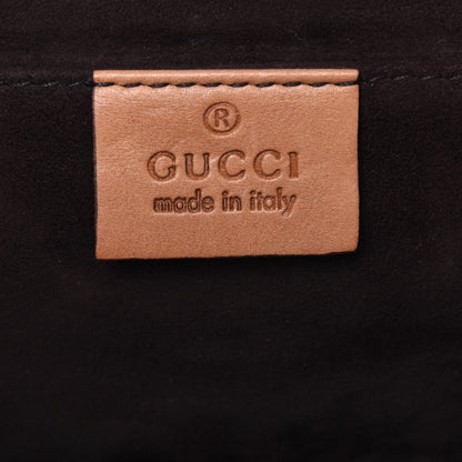 Gucci Calfskin Snaffle Bit Evening Bag Brown 6 of 19