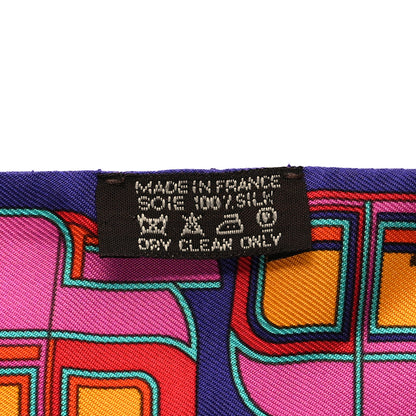 Hermes Silk Les Coupes Twilly 3 of 4
