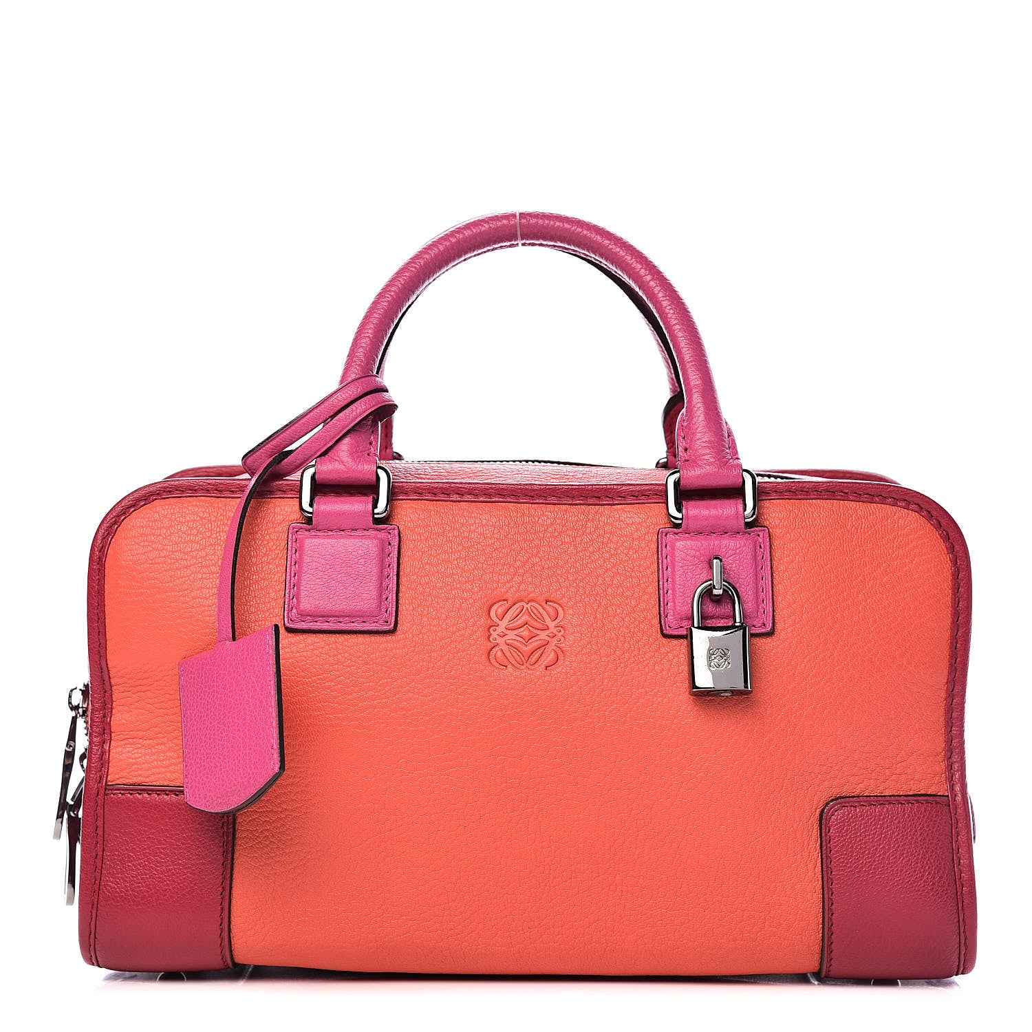 Loewe Goatskin Amazona 28 Orange 1 of 10