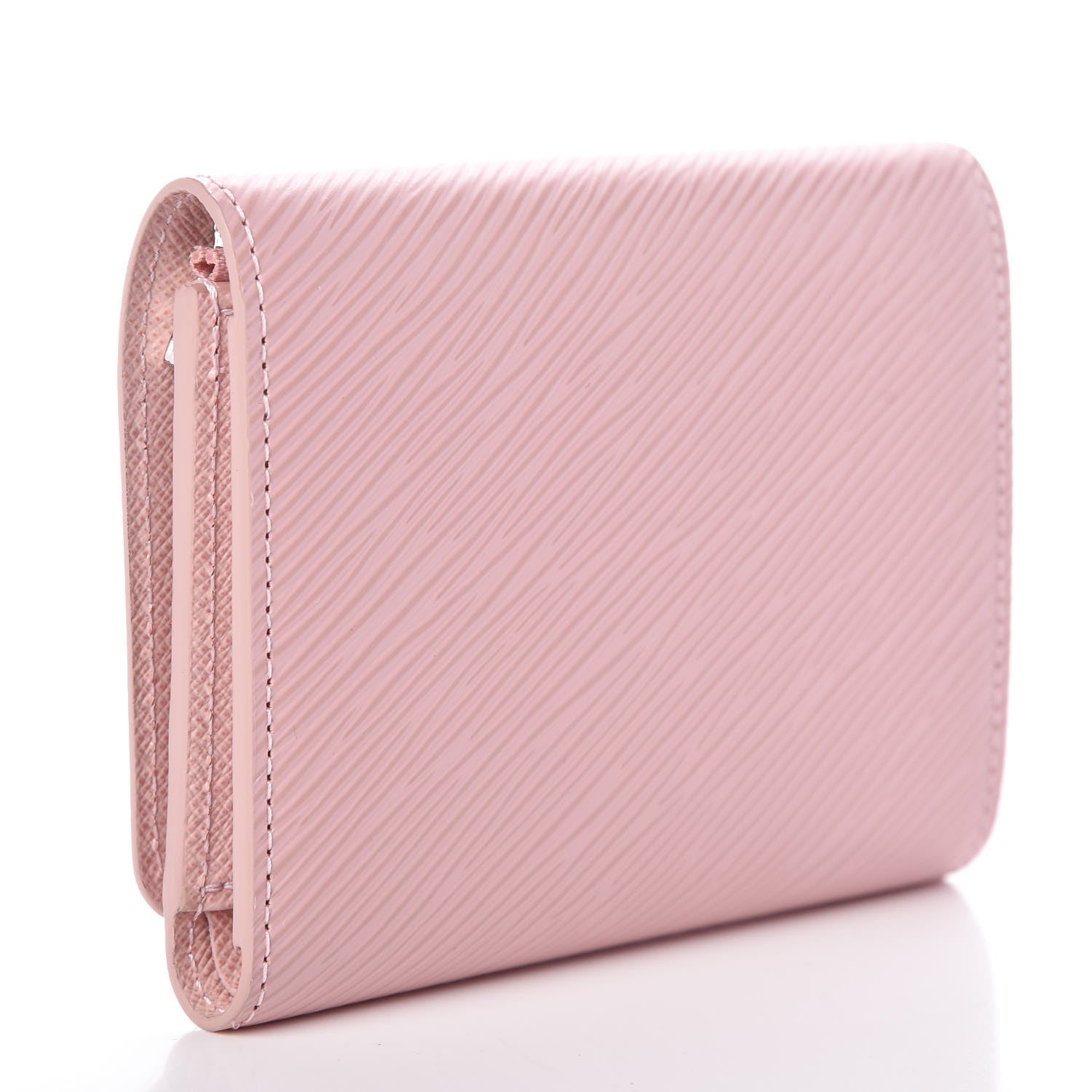 Louis Vuitton Epi Twist Compact Wallet Rose Ballerine 3 of 6