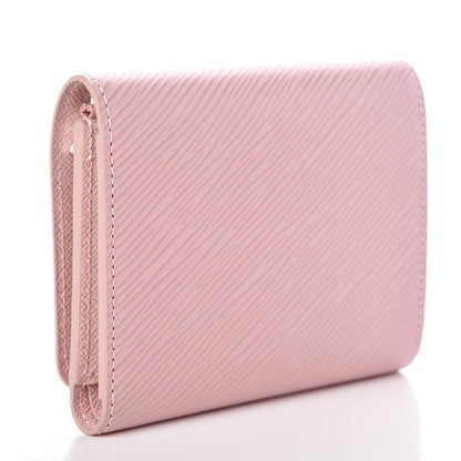 Louis Vuitton Epi Twist Compact Wallet Rose Ballerine 3 of 6